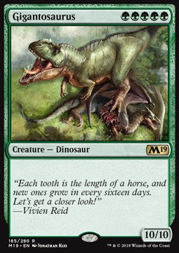 Gigantosaurus - Core 2019 (Rare) [M19-185]
