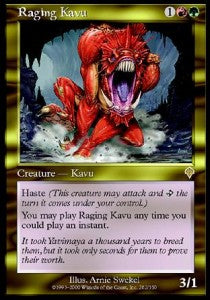 Raging Kavu - Invasion (Rare) [INV-262]