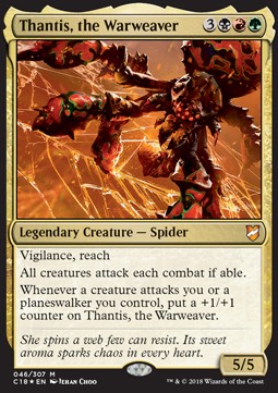 Thantis, the Warweaver - Commander 2018 (Mythic) [C18-46]