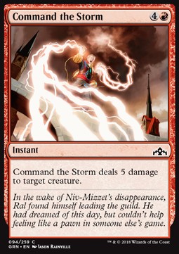 Command the Storm - Guilds of Ravnica (Common) [GRN-94]