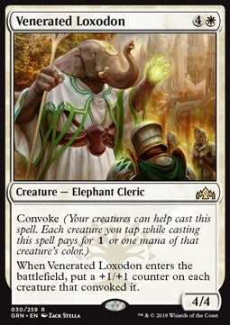 Venerated Loxodon - Guilds of Ravnica (Rare) [GRN-30]