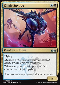 Dimir Spybug - Guilds of Ravnica (Uncommon) [GRN-166]