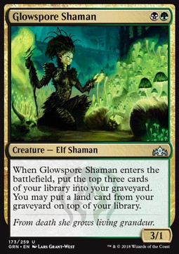 Glowspore Shaman - Guilds of Ravnica (Uncommon) [GRN-173]