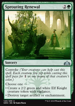 Sprouting Renewal - Guilds of Ravnica (Uncommon) [GRN-145]