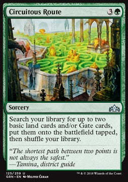 Circuitous Route - Guilds of Ravnica (Uncommon) [GRN-125]