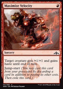 Maximize Velocity - Guilds of Ravnica (Common) [GRN-111]