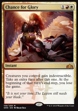 Chance for Glory - Guilds of Ravnica (Mythic) [GRN-159]