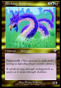 Slinking Serpent - Invasion (Uncommon) [INV-274]