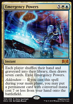 Emergency Powers - Ravnica Allegiance (Mythic) [RNA-169]