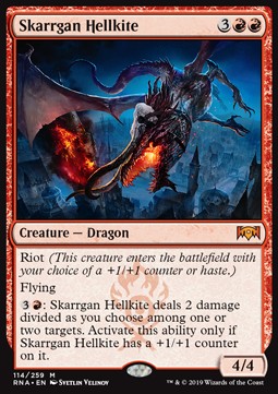 Skarrgan Hellkite - Ravnica Allegiance (Mythic) [RNA-114]