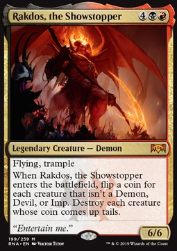 Rakdos, the Showstopper - Ravnica Allegiance (Mythic) [RNA-199]