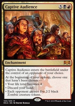Captive Audience - Ravnica Allegiance (Mythic) [RNA-160]