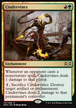 Cindervines - Ravnica Allegiance (Rare) [RNA-161]