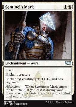 Sentinel's Mark - Ravnica Allegiance (Uncommon) [RNA-20]