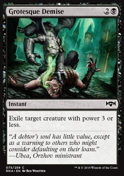 Grotesque Demise - Ravnica Allegiance (Common) [RNA-75]