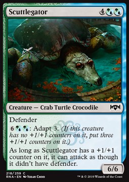 Scuttlegator - Ravnica Allegiance (Common) [RNA-218]