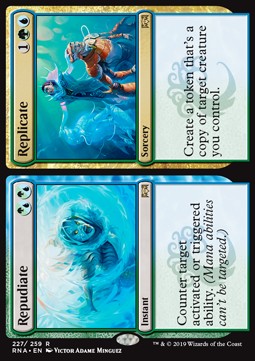 Repudiate // Replicate - Ravnica Allegiance (Rare) [RNA-227]