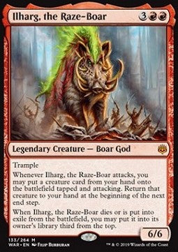 Ilharg, the Raze-Boar - War of the Spark (Mythic) [WAR-133]