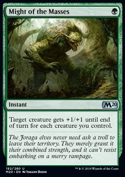 Might of the Masses - Core 2020 (Uncommon) [M20-182]
