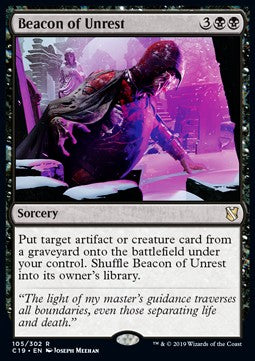 Beacon of Unrest - Commander 2019 (Rare) [C19-105]