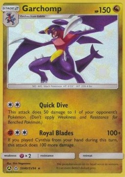 Garchomp - Hidden Fates (Secret Rare) [HIF-SV40]