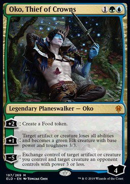 Oko, Thief of Crowns - Throne of Eldraine (Mythic) [ELD-197]