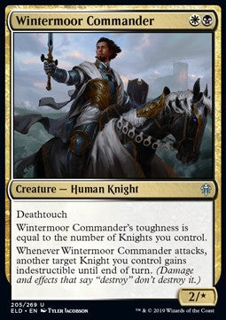Wintermoor Commander - Throne of Eldraine (Uncommon) [ELD-205]