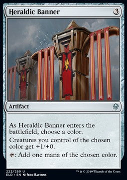 Heraldic Banner - Throne of Eldraine (Uncommon) [ELD-222]