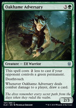 Oakhame Adversary - Throne of Eldraine (Uncommon) [ELD-167]