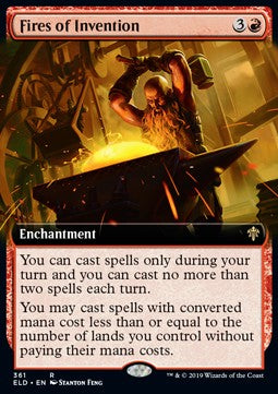 Fires of Invention - Throne of Eldraine: Extras (Rare) [XELD-361]