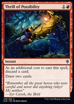 Thrill of Possibility - Throne of Eldraine (Common) [ELD-146]
