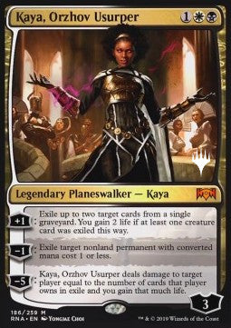 Kaya, Orzhov Usurper - Throne of Eldraine: Promos (Mythic) [PELD-186]