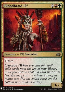 Bloodbraid Elf - Mystery Booster (Uncommon) [MYS-84]