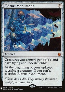 Eldrazi Monument - Mystery Booster (Mythic) [MYS-216]
