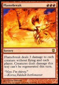Flamebreak - Darksteel (Rare) [DST-61]