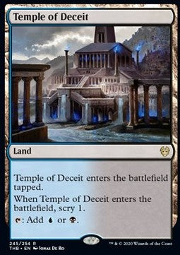 Temple of Deceit - Theros Beyond Death (Rare) [THB-245]