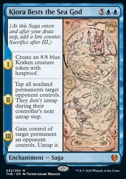 Kiora Bests the Sea God - Theros Beyond Death (Mythic) [THB-52]