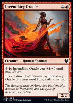 Incendiary Oracle - Theros Beyond Death (Common) [THB-140]