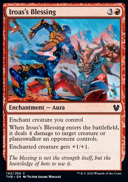 Iroas's Blessing - Theros Beyond Death (Common) [THB-142]