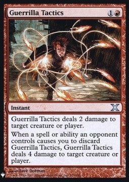 Guerrilla Tactics - Mystery Booster (Uncommon) [MYS-211]