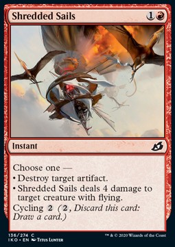 Shredded Sails - Ikoria: Lair of Behemoths (Common) [IKO-136]