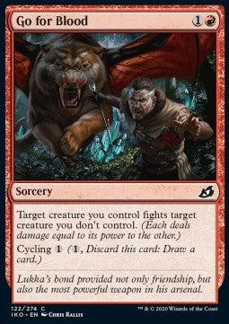 Go for Blood - Ikoria: Lair of Behemoths (Common) [IKO-122]