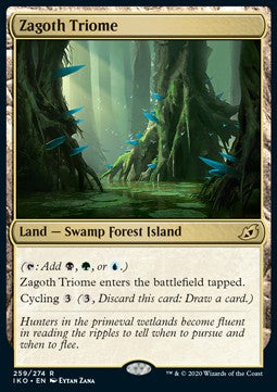 Zagoth Triome - Ikoria: Lair of Behemoths (Rare) [IKO-259]