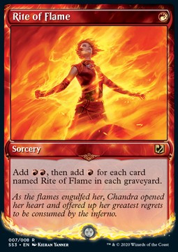 Rite of Flame - Signature Spellbook: Chandra (Rare) [SS3-7]