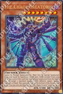 The Chaos Creator (V.1 - Ultra Rare) - Toon Chaos (Ultra Rare) [TOCH-006]