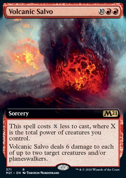 Volcanic Salvo - Core 2021: Extras (Rare) [XM21-371]