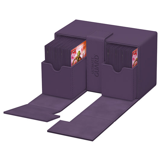 Ultimate Guard - Twin Flip n Tray 160+ Xenoskin - Monocolor Purple