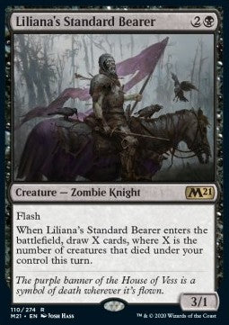 Liliana's Standard Bearer - Core 2021 (Rare) [M21-110]