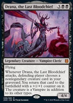 Drana, the Last Bloodchief - Zendikar Rising (Mythic) [ZNR-98]