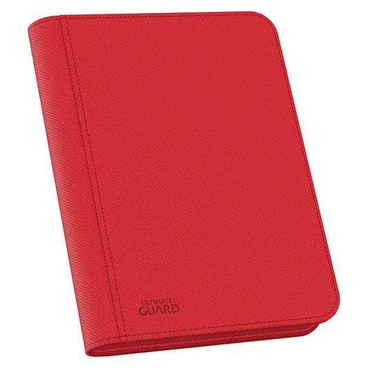 Ultimate Guard - Zipfolio 160 8 Pocket XenoSkin Portfolio - Red
